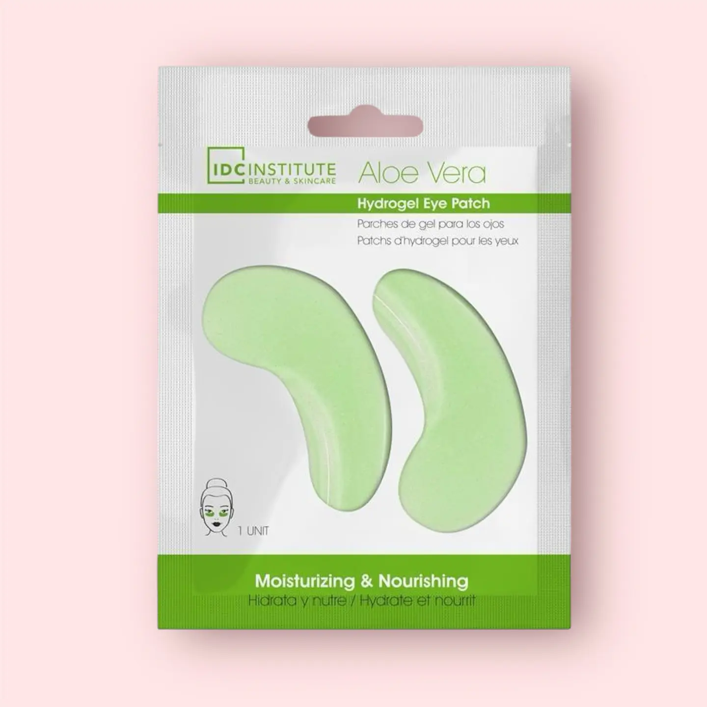Almofadas de olhos IDC Institute hydrogel eye patch Aloe Vera 1