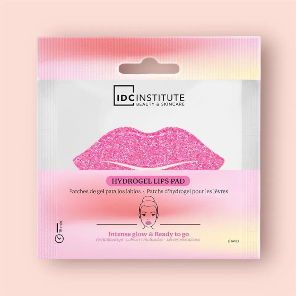 Máscara para lábios Glitter Pink  1