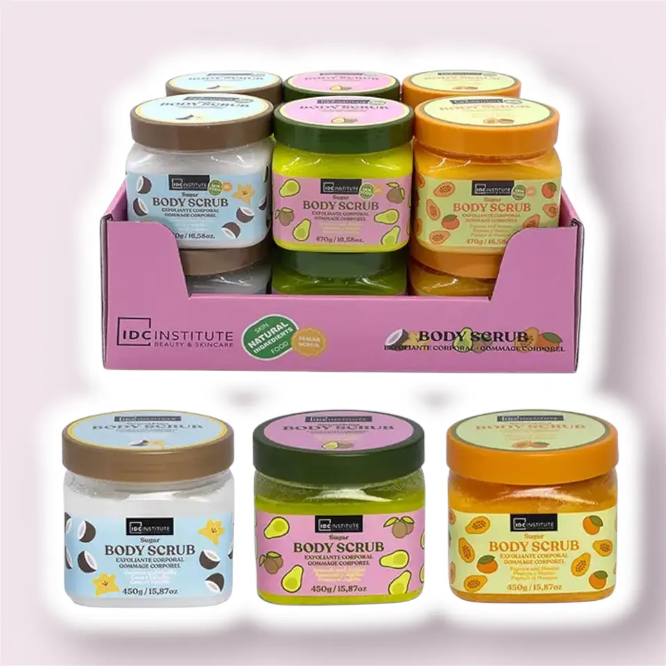 Exfoliante Corporal  Sugar Body Scrub IDC Institute 1