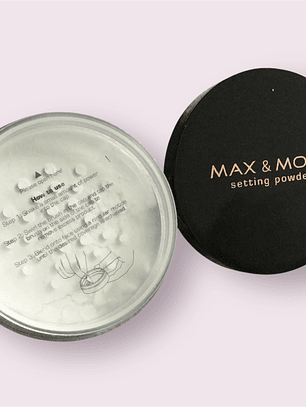 Pó Fixador Max & More