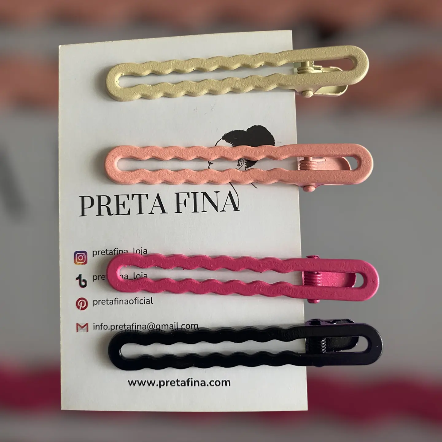 Gancho de cabelo Ondas  1