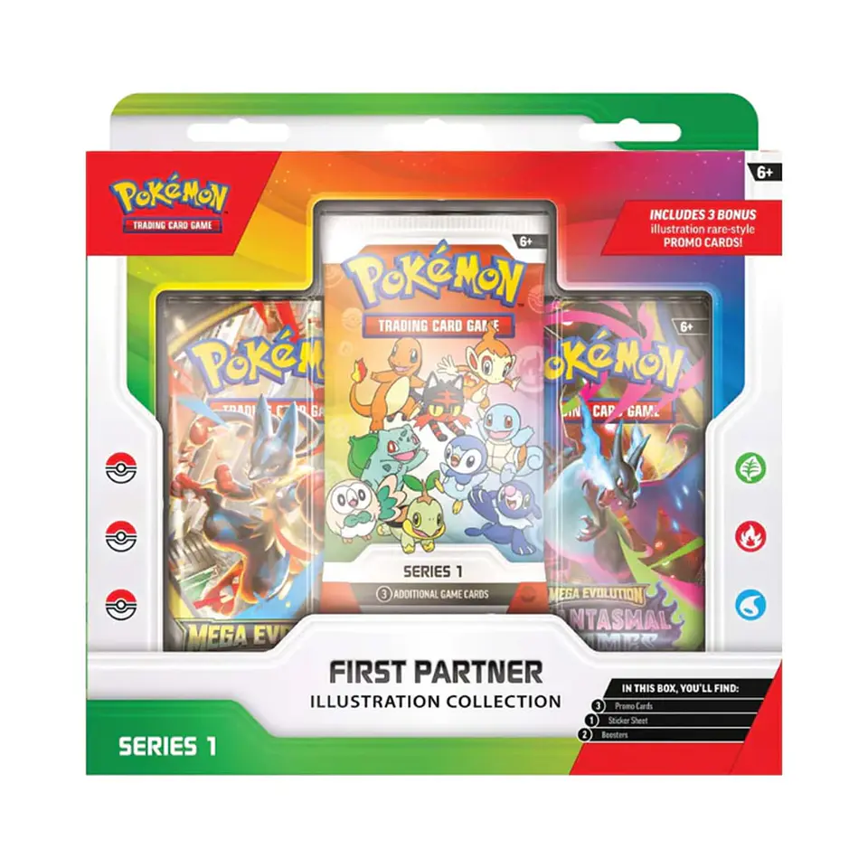 Pokemon TCG  First Partner Illustration Collection Q1 2026 2