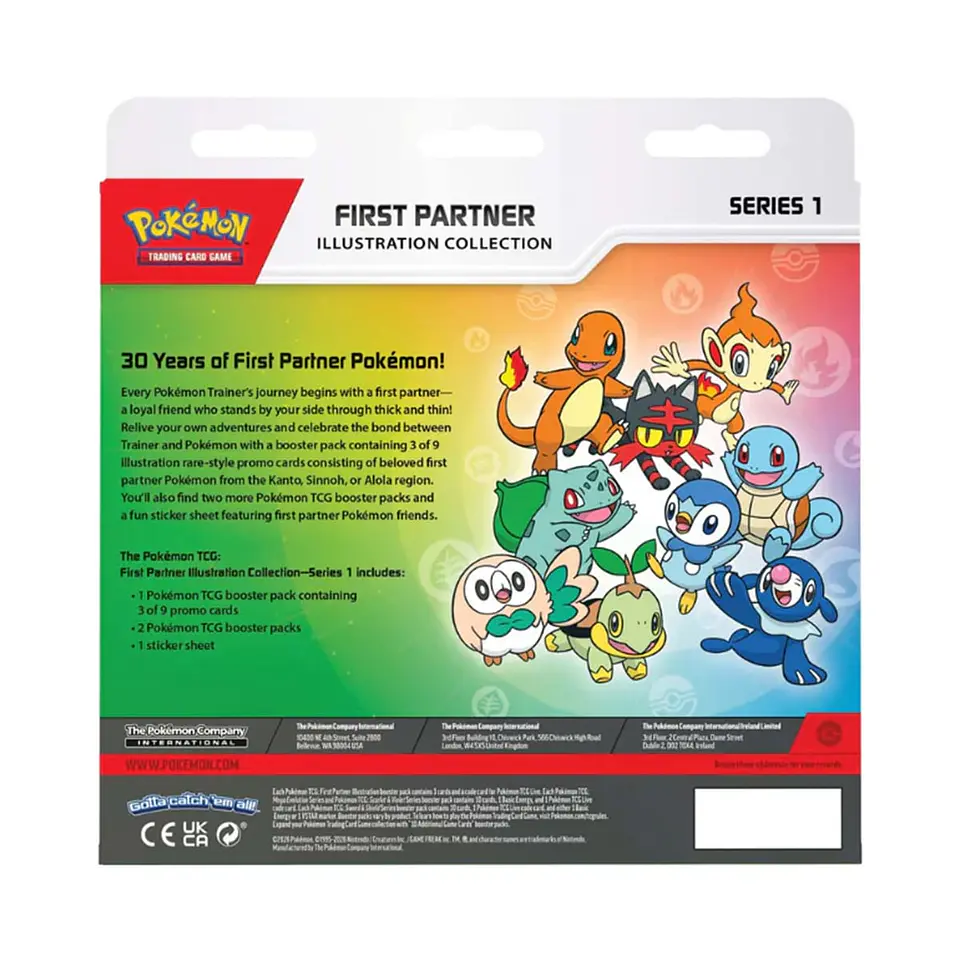 Pokemon TCG  First Partner Illustration Collection Q1 2026 3