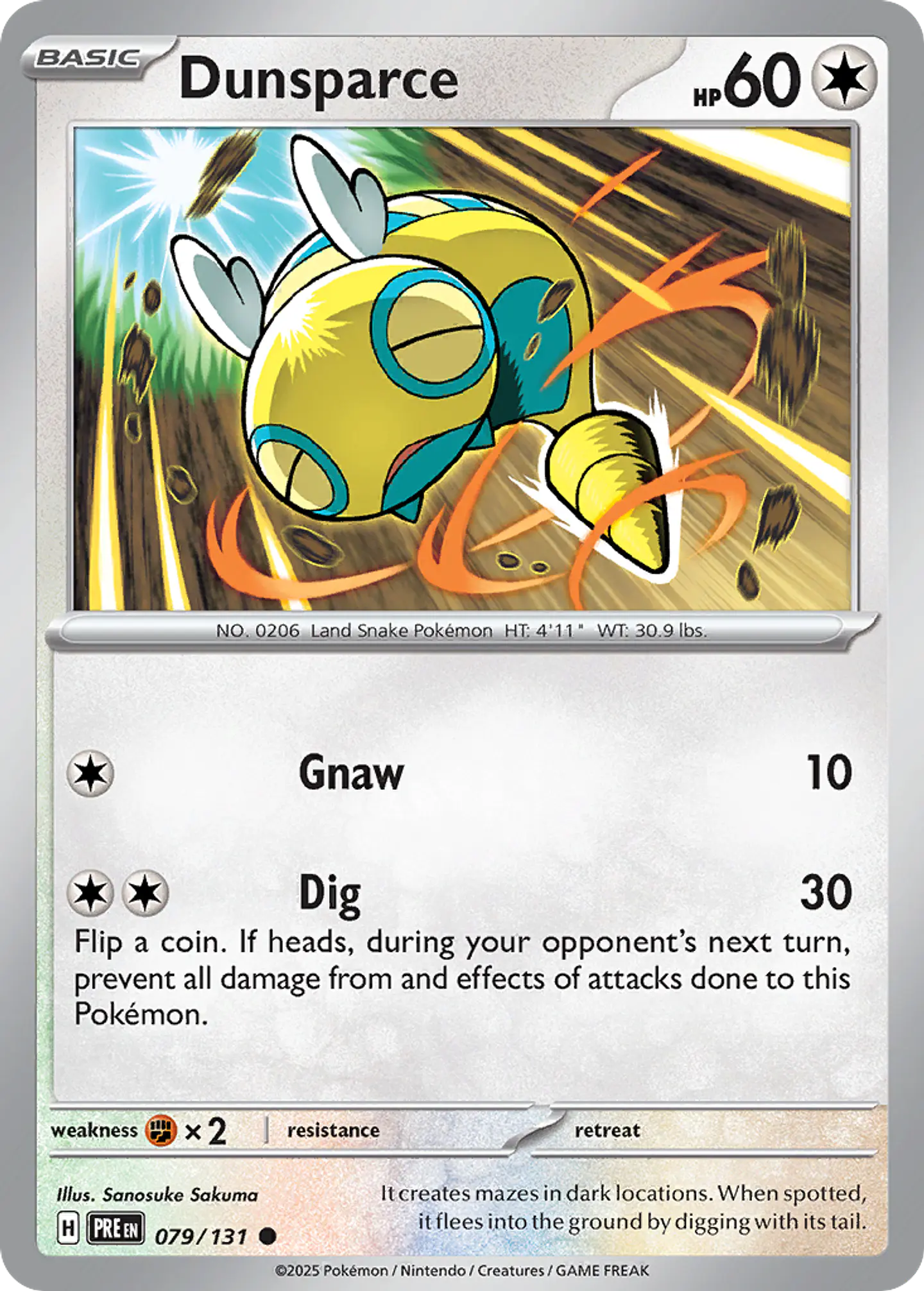 Dunsparce - 079/131 common  1