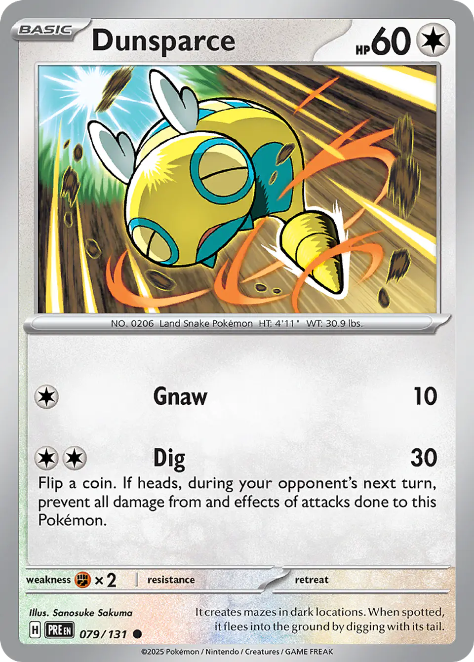 Dunsparce - 079/131 common  1