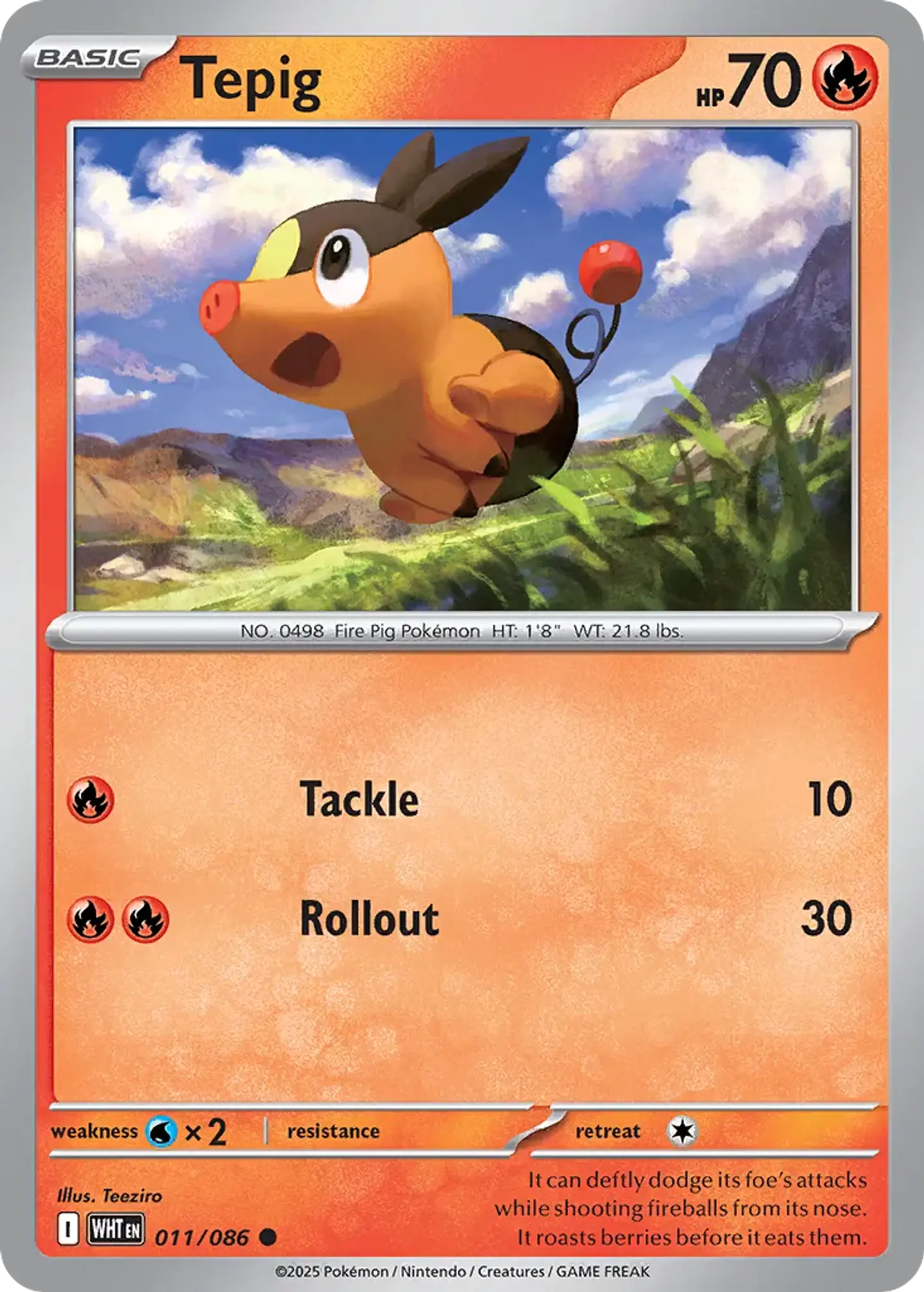 Tepig - 011/086 - Common 1