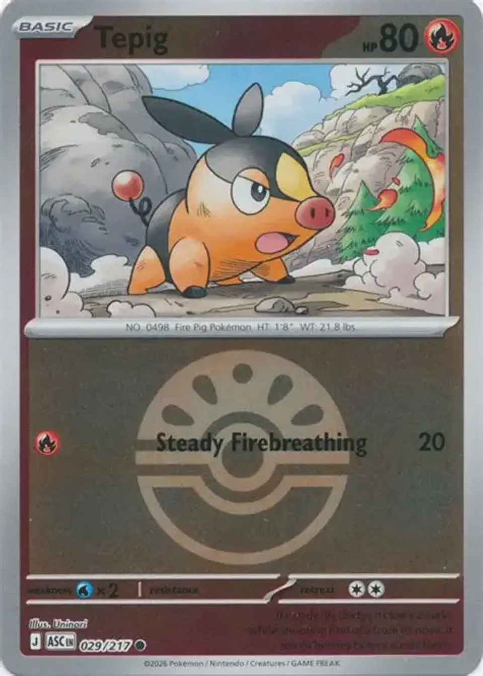 Tepig - 029/217 - Common 2