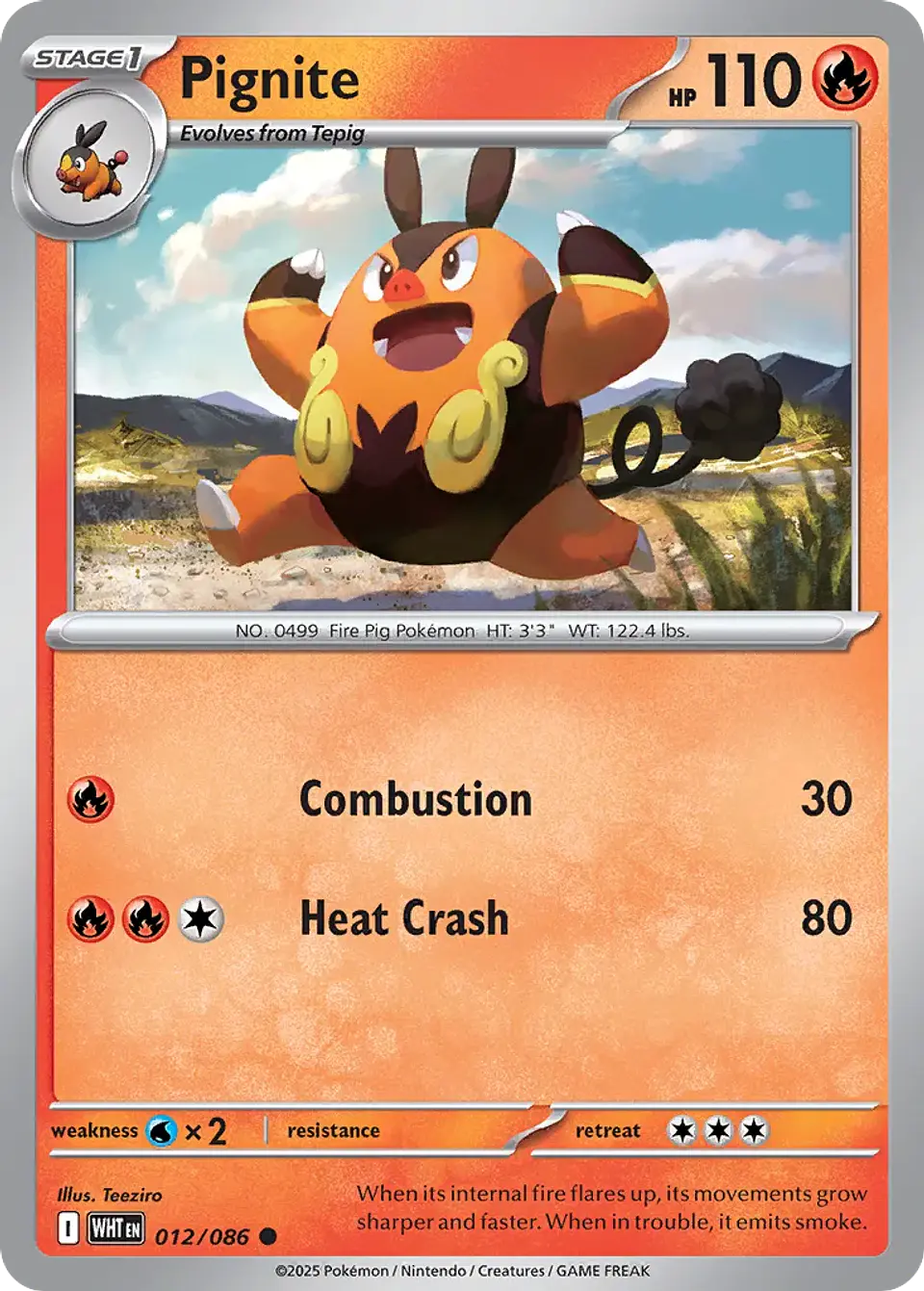 Pignite - 012/086 - Common 1