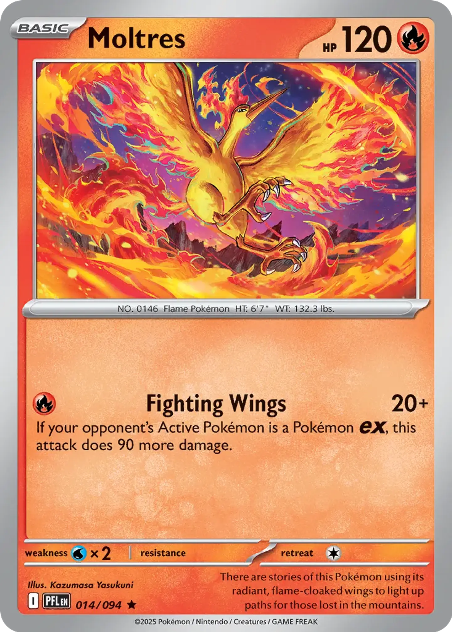 Moltres - 014/094 - Rare 1