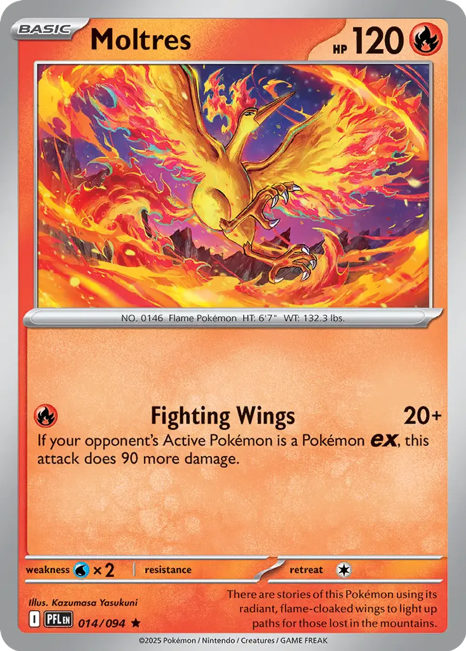 Moltres - 014/094 - Rare 1