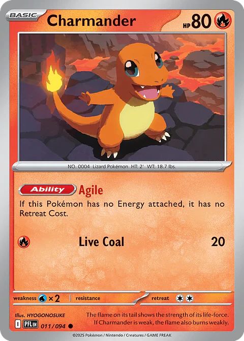 Charmander - 011/094 - Common
