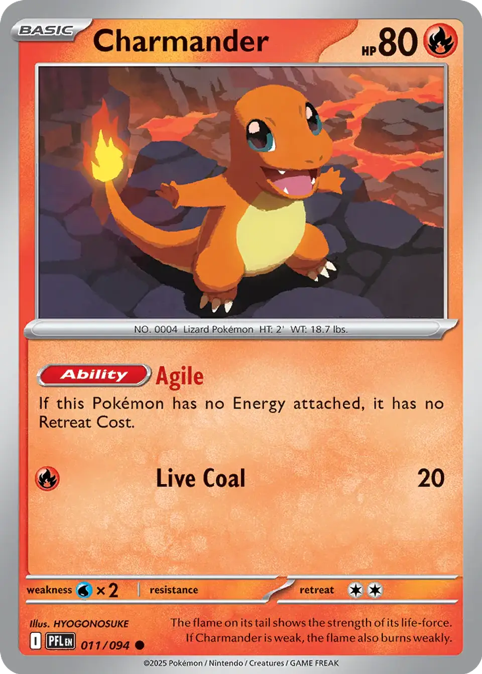 Charmander - 011/094 - Common 1