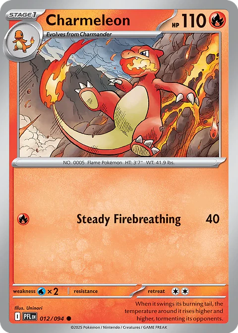 Charmeleon - 012/094 - Common