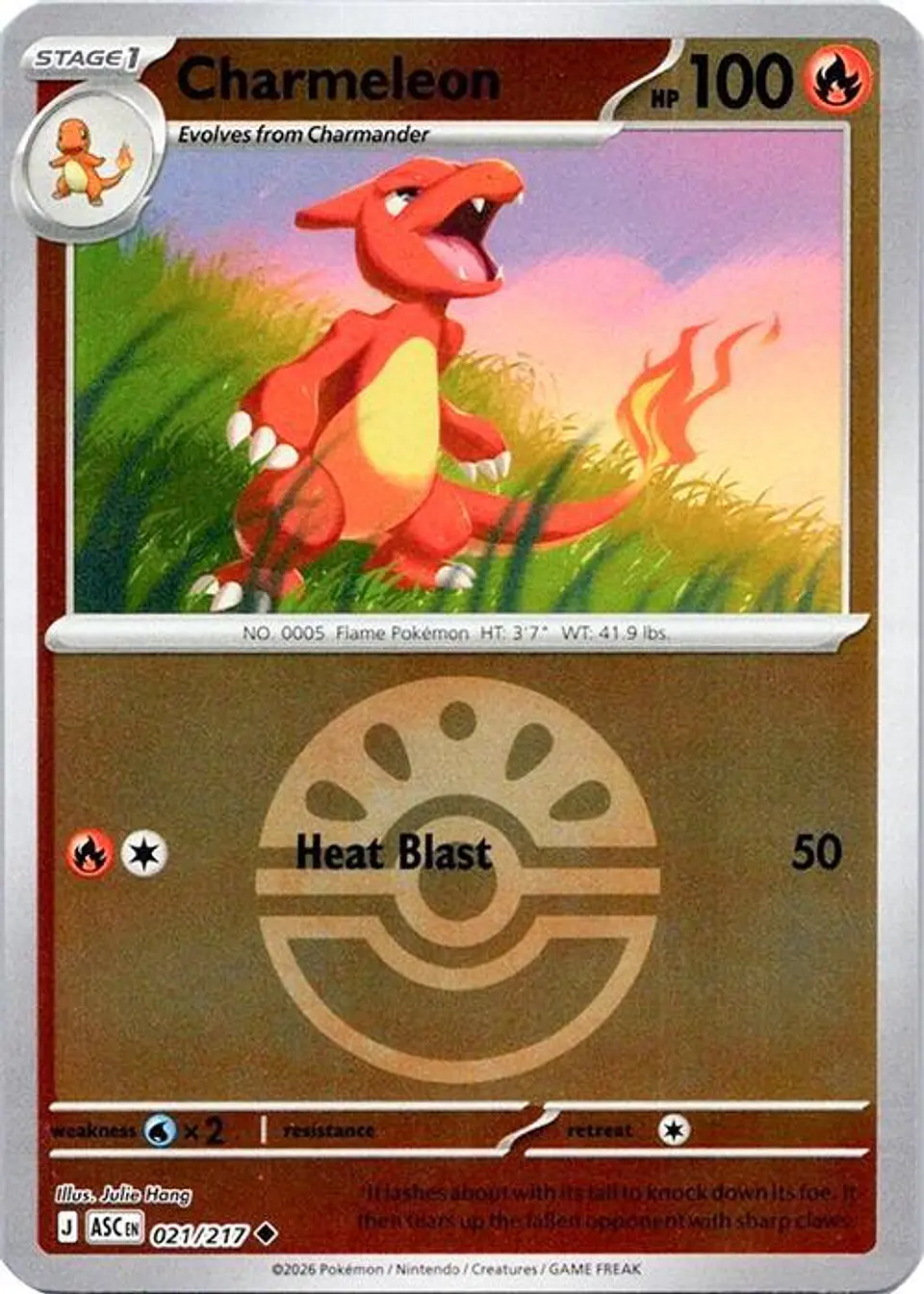Charmeleon - 021/217 - Uncommon 2