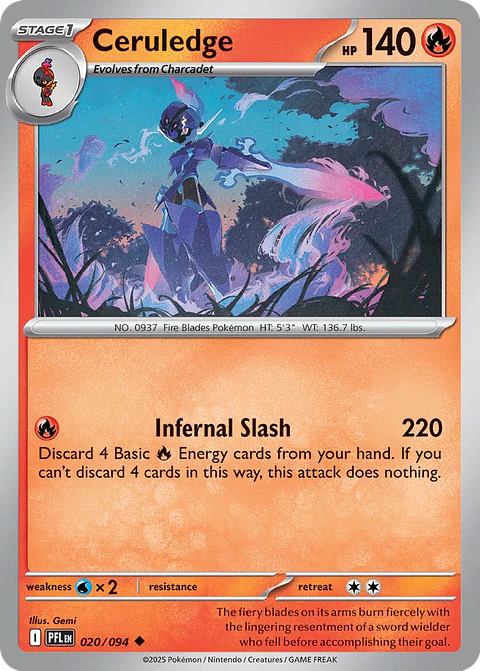 Ceruledge - 020/094 - Uncommon