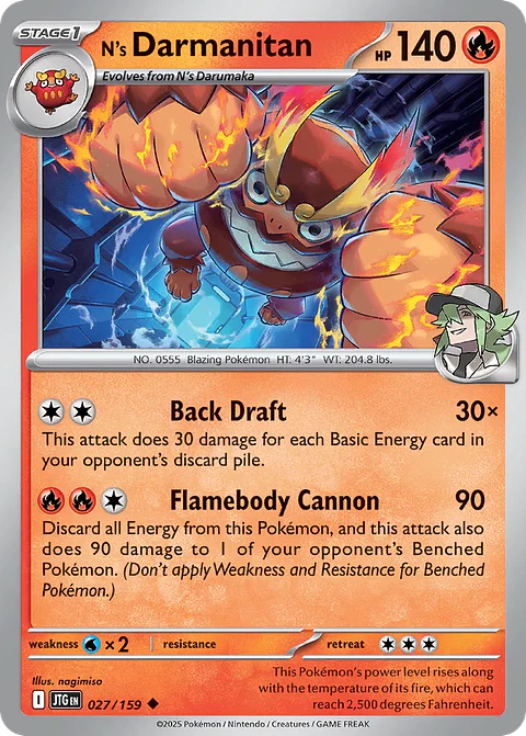 N's Darmanitan - 027/159 - Uncommon