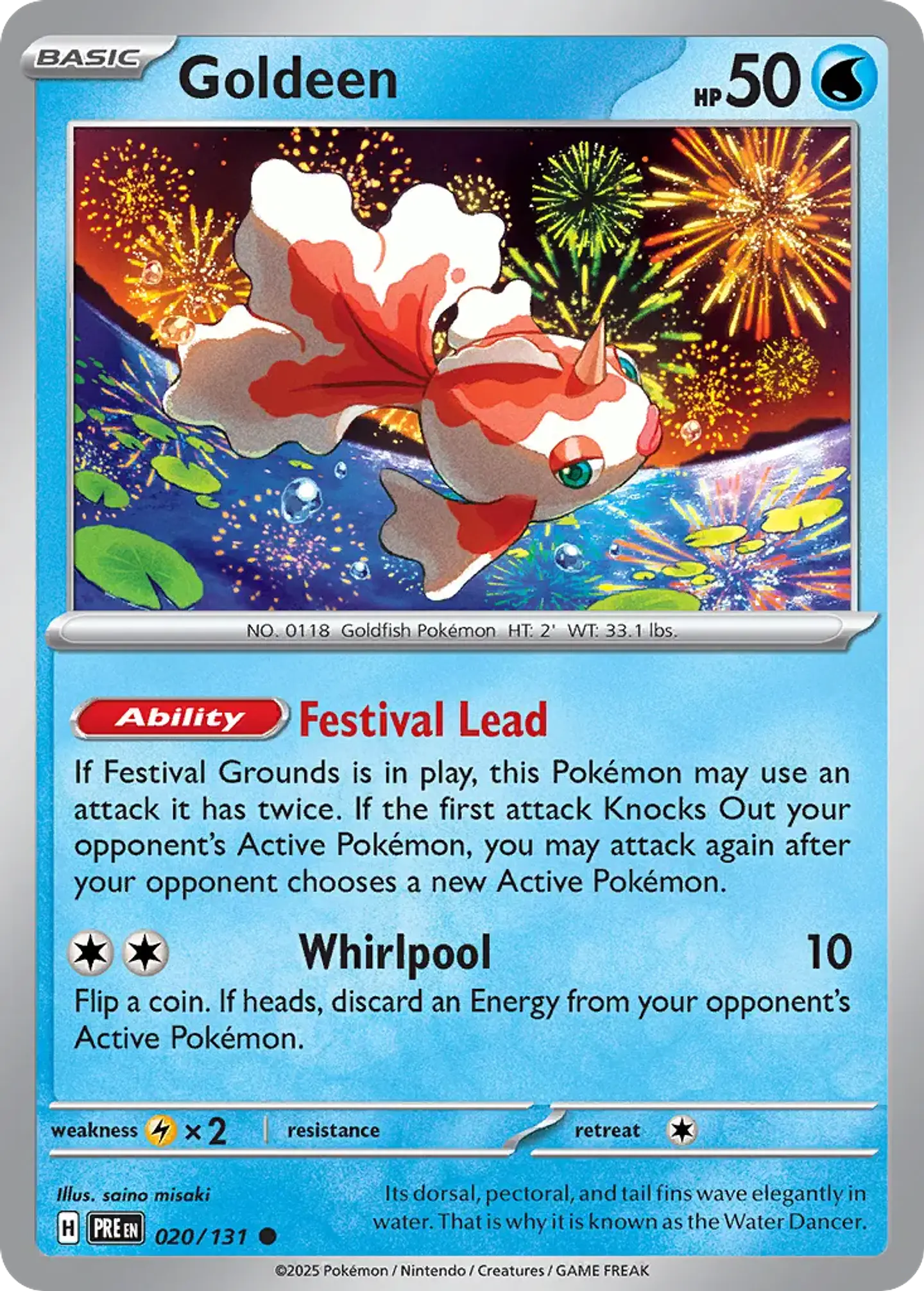 Goldeen - 020/131 - Common 1