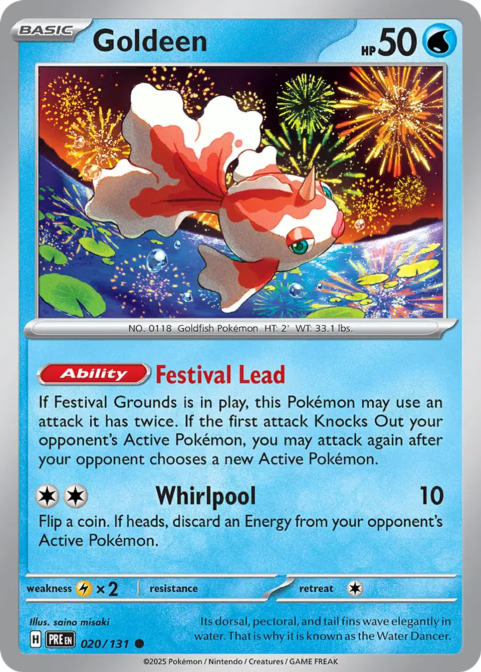 Goldeen - 020/131 - Common 1