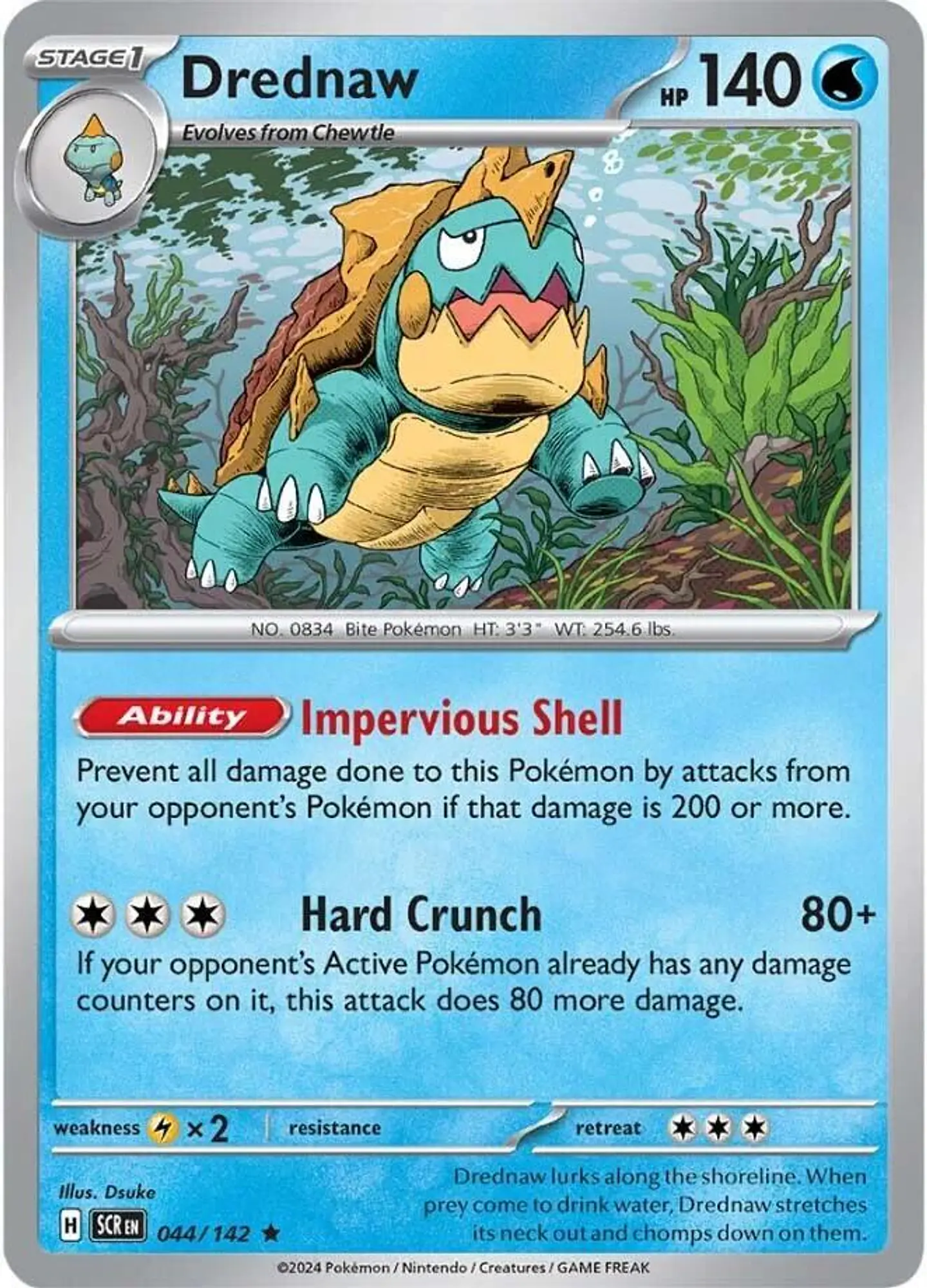 Drednaw - 044/142 - Rare 1