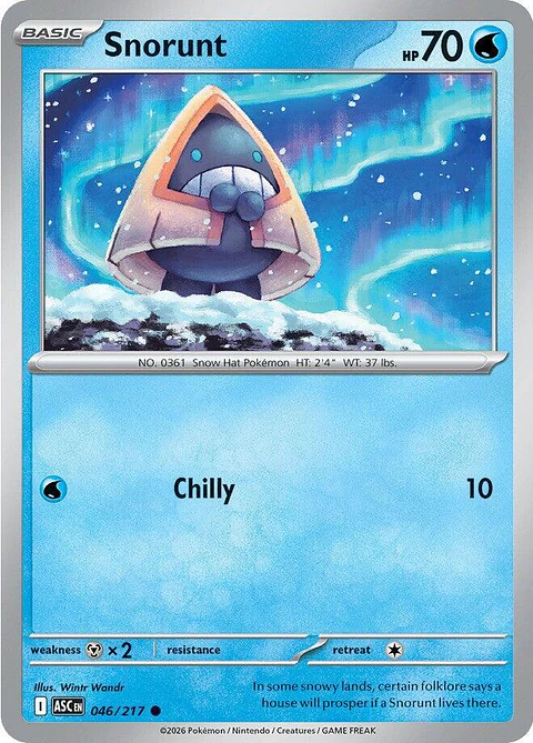Snorunt - 046/217 - Common