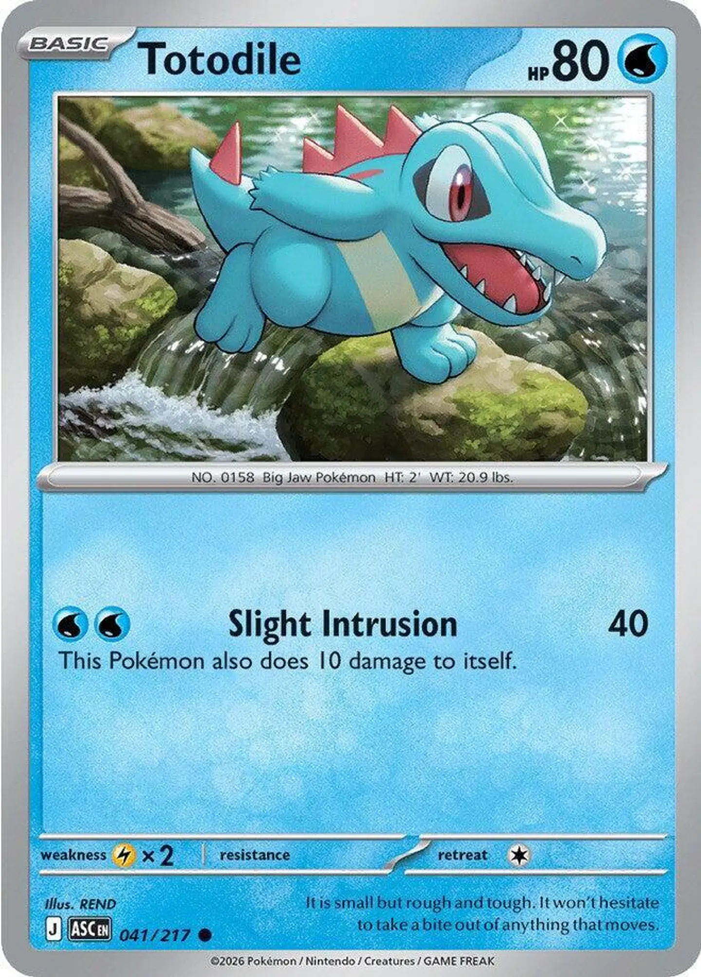 Totodile - 041/217 - Common 1