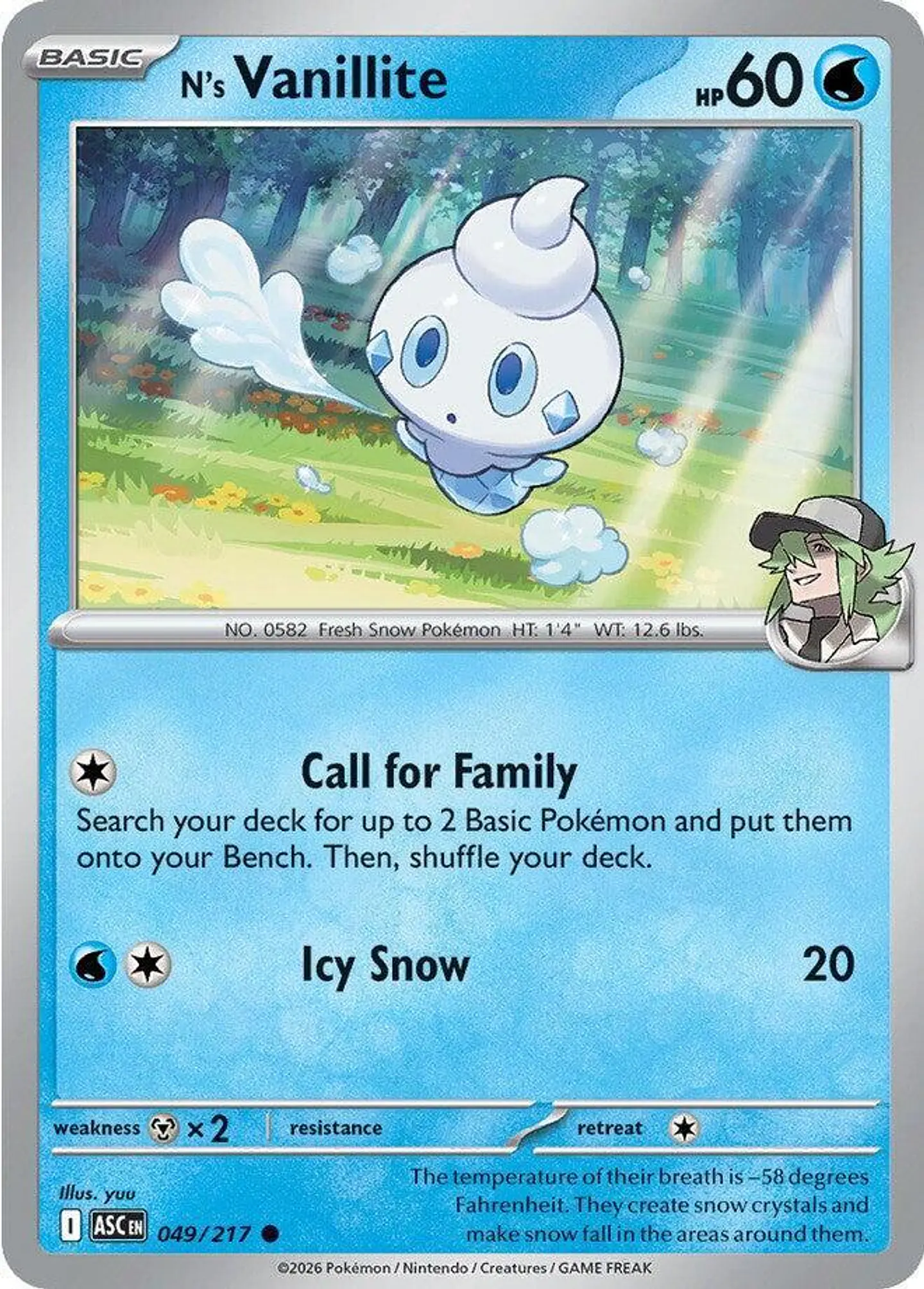 N's Vanillite - 049/217 - Common 1