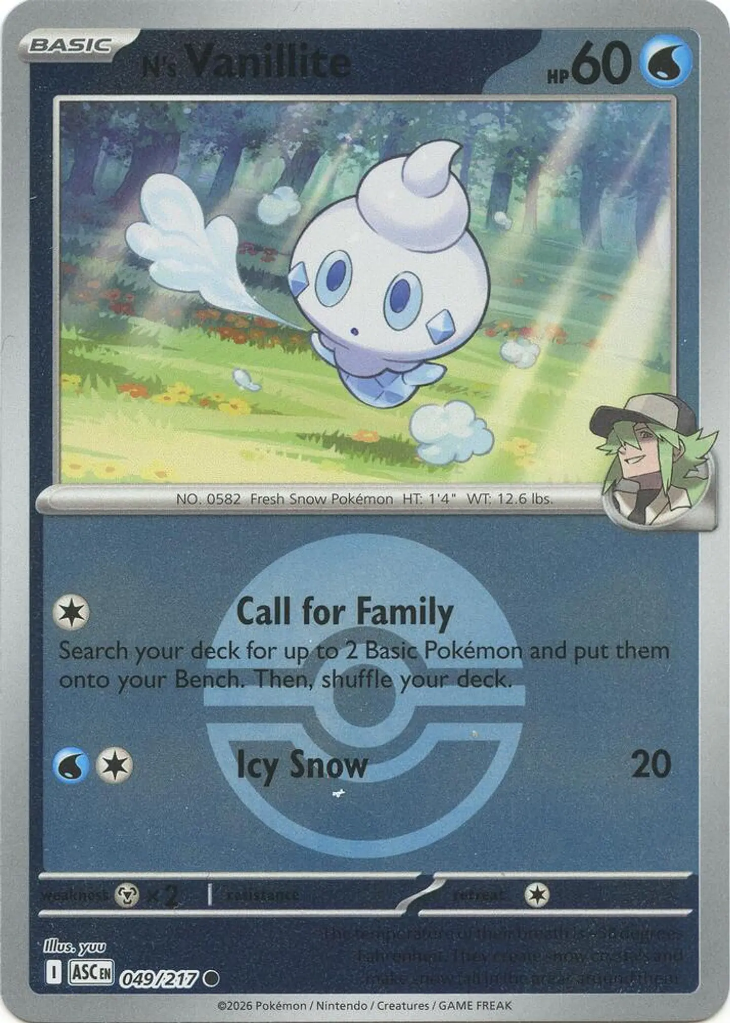 N's Vanillite - 049/217 - Common 2