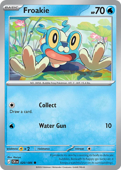 Froakie - 020/086 - Common