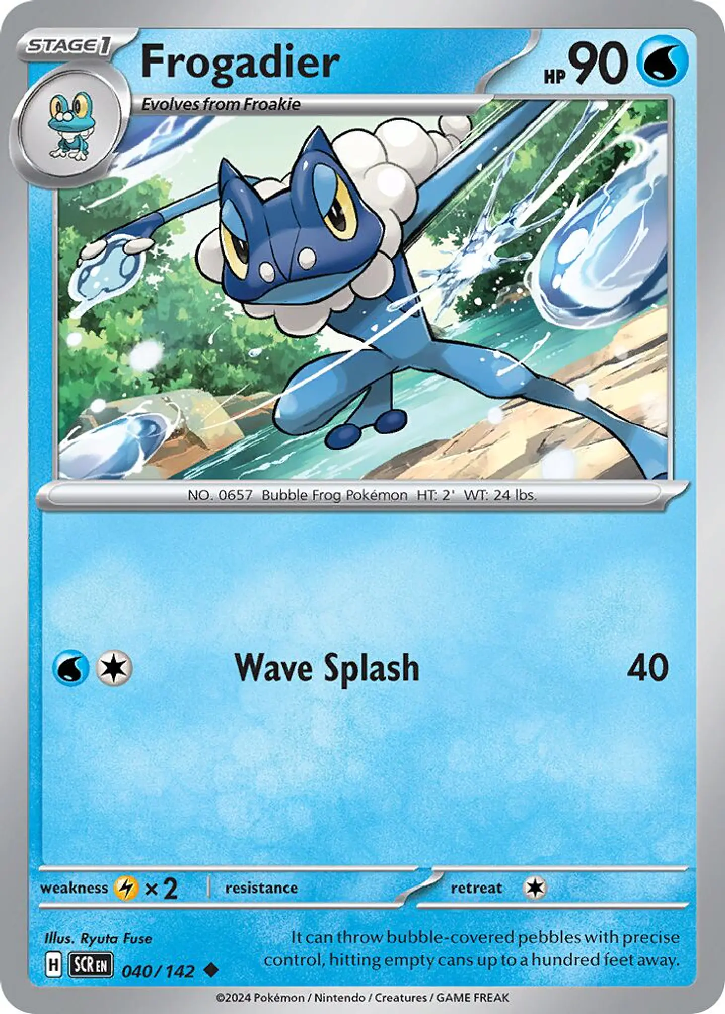 Frogadier - 040/142 - Uncommon 1