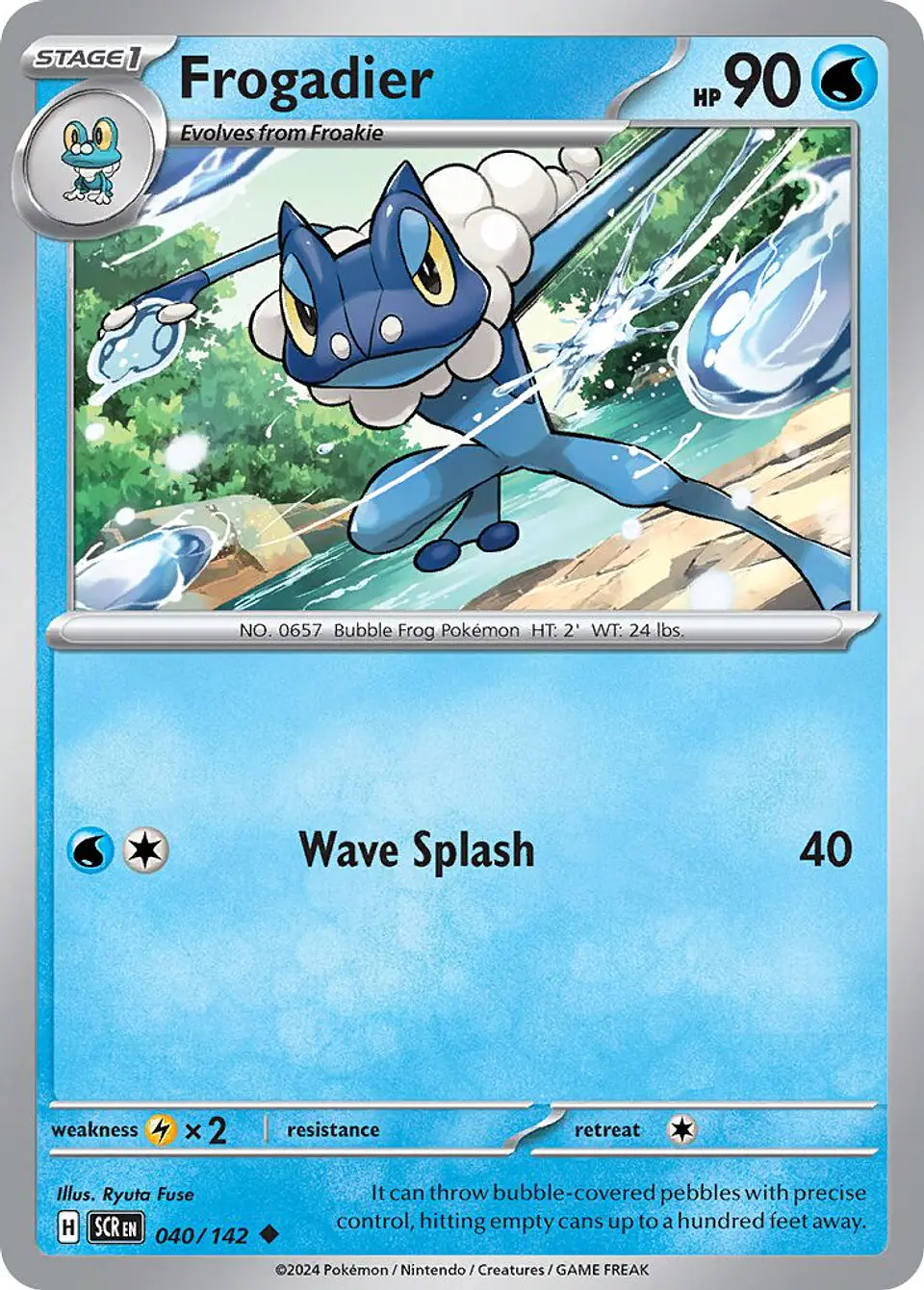 Frogadier - 040/142 - Uncommon 1
