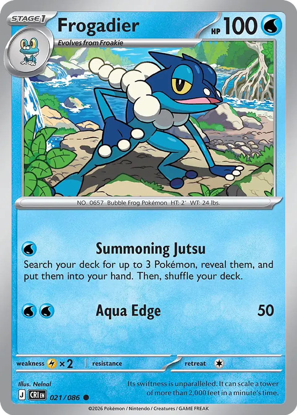 Frogadier - 021/086 - Common 1