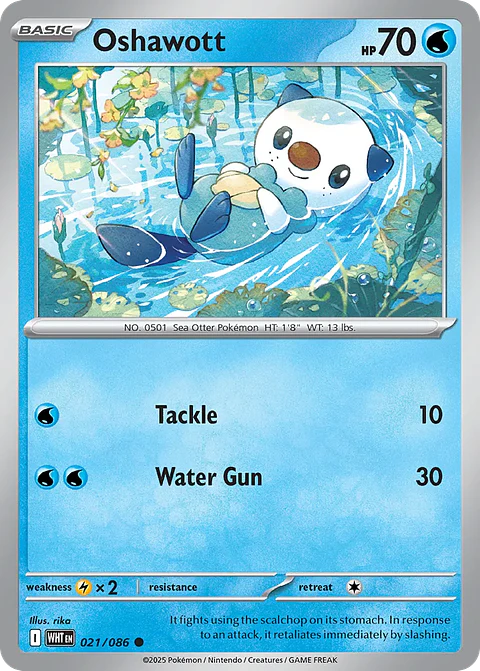 Oshawott - 021/086 - Common