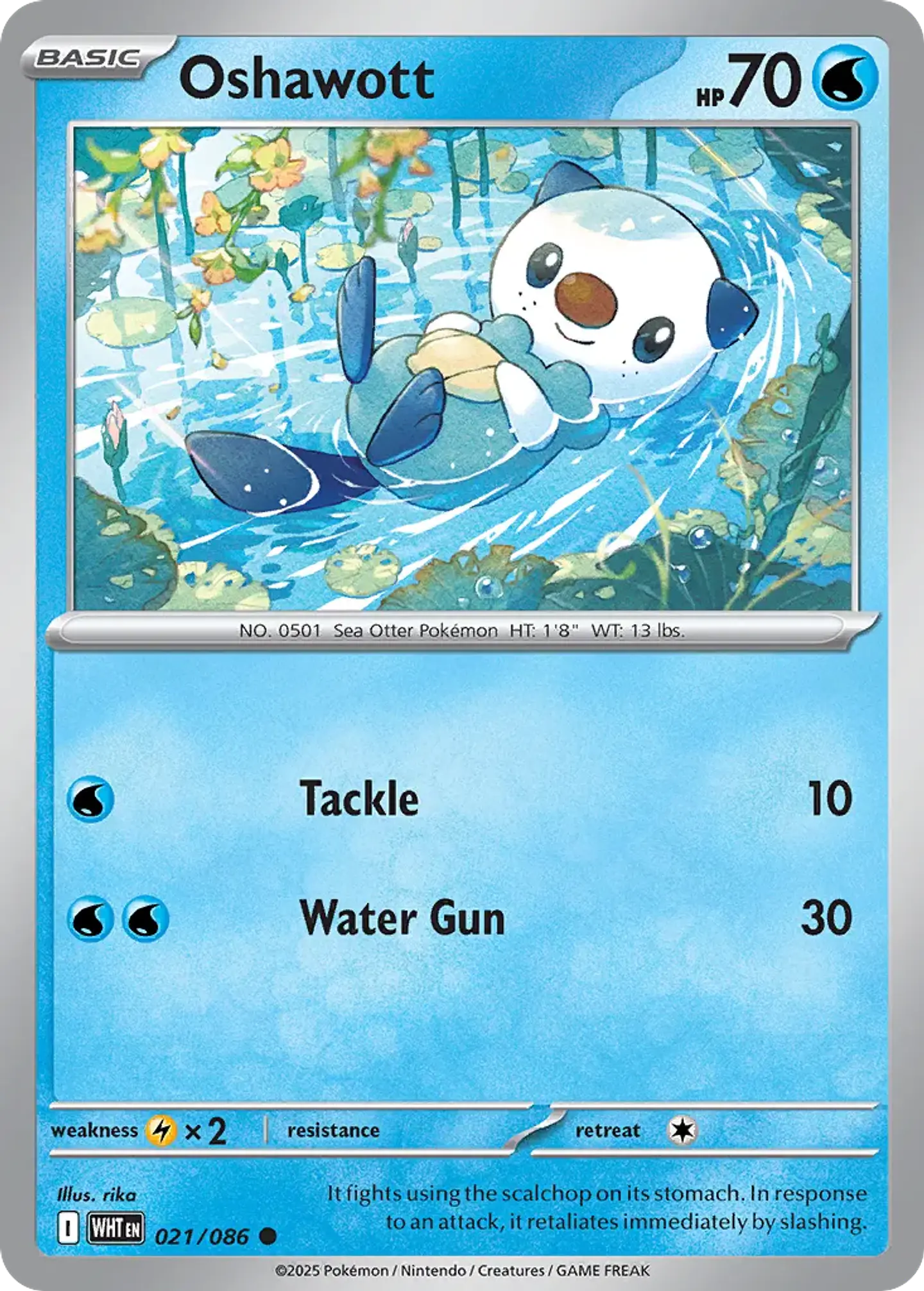 Oshawott - 021/086 - Common 1