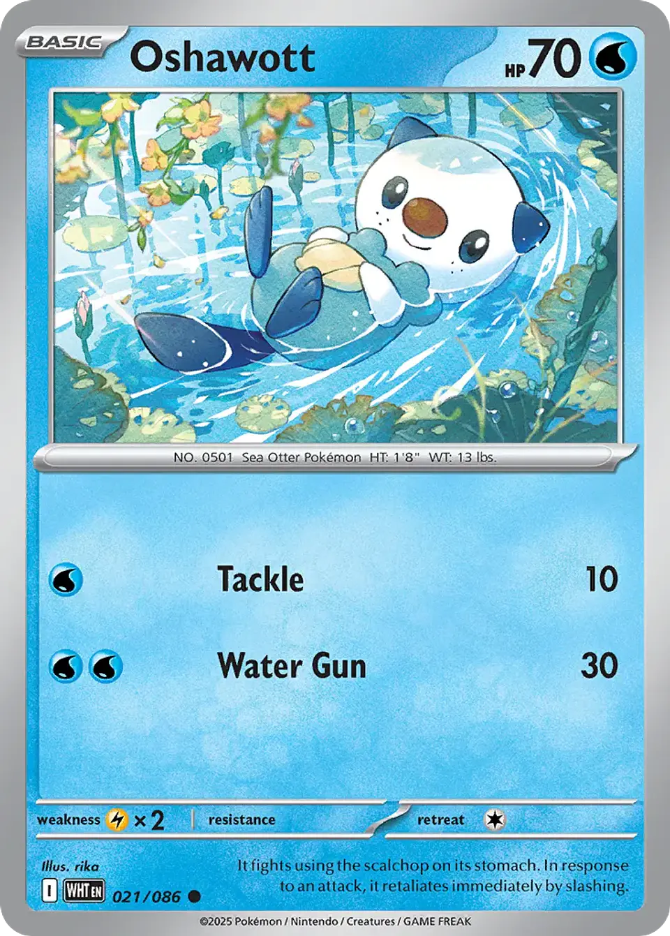 Oshawott - 021/086 - Common 1