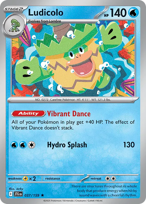 Ludicolo - 037/159 - Rare
