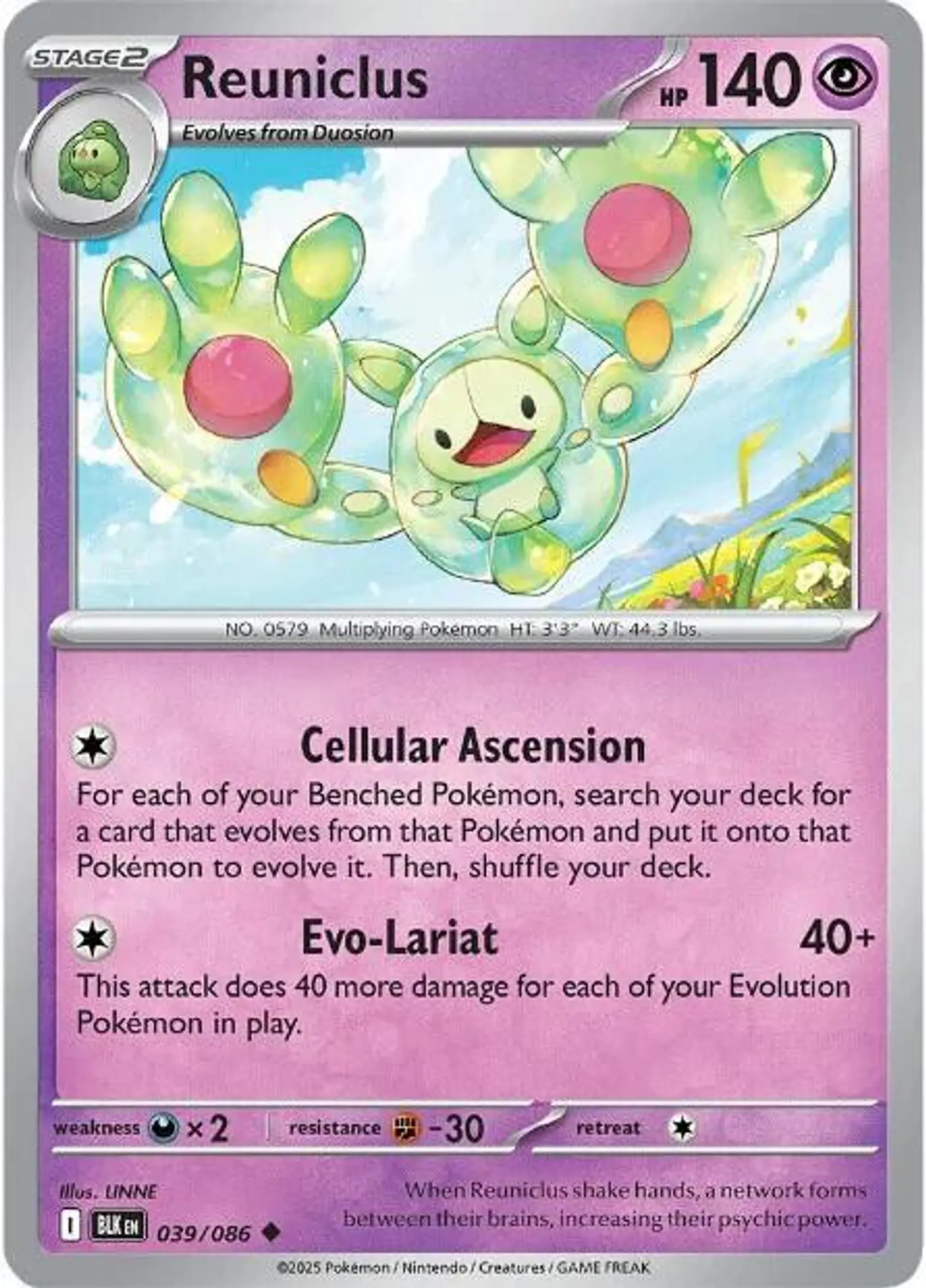 Reuniclus - 039/086 - Uncommon 1