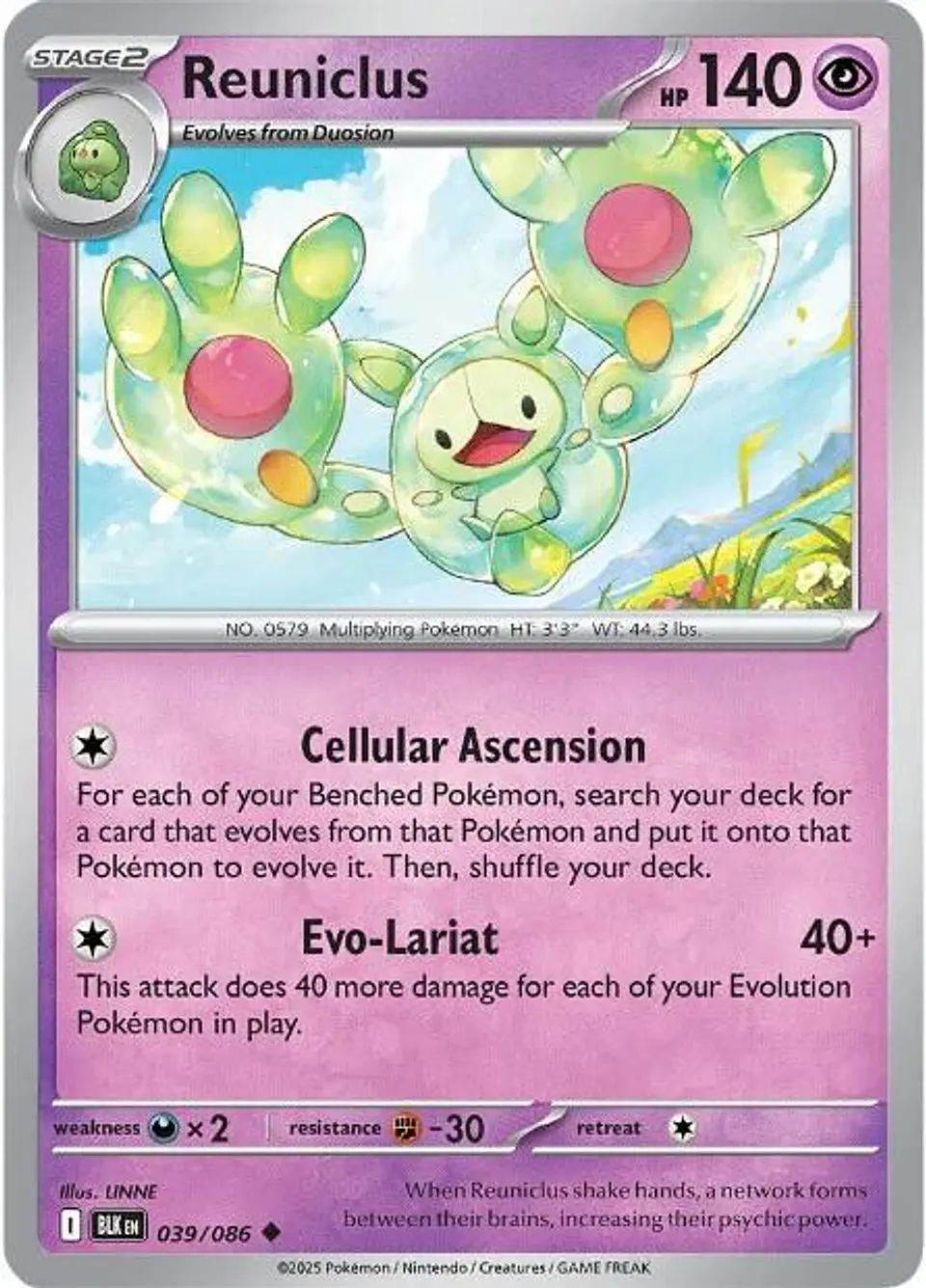 Reuniclus - 039/086 - Uncommon 1