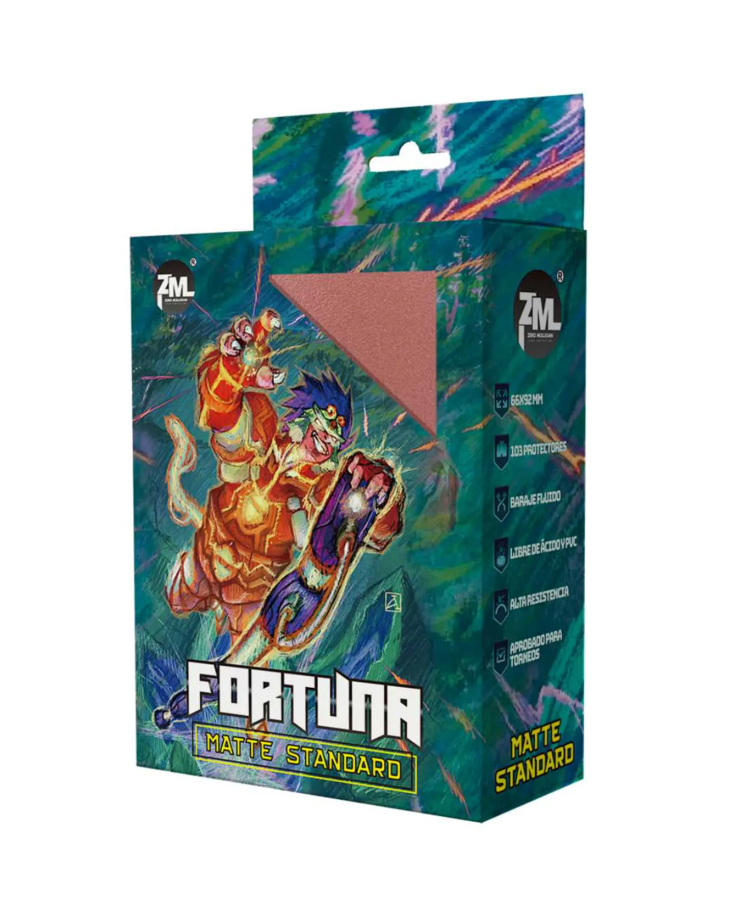 Protectores Standard Zero Mulligan Fortuna Oro Rosa 1