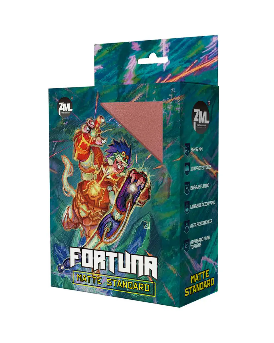 Protectores Standard Zero Mulligan Fortuna Oro Rosa 1