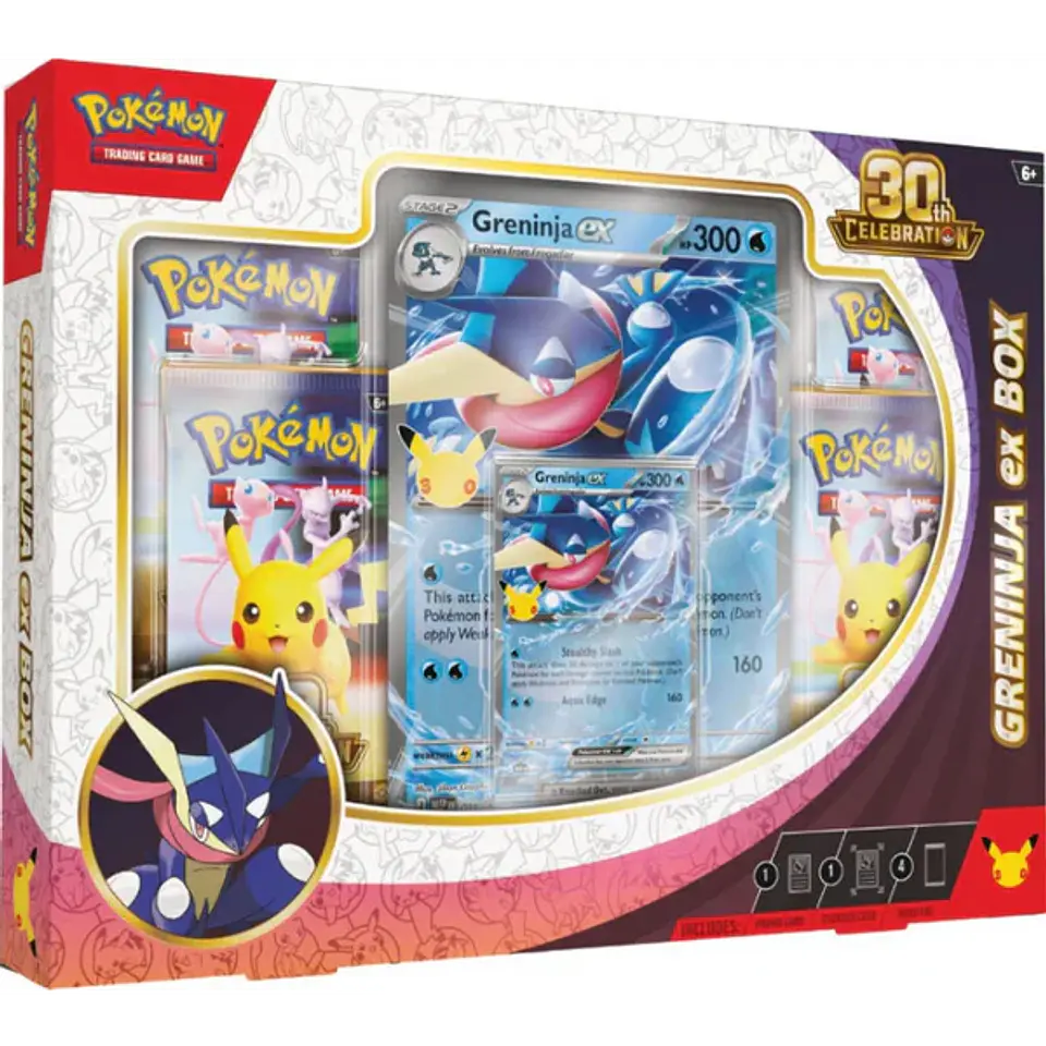 30th Celebration  Ex Box Sylveon ex & Greninja ex 2