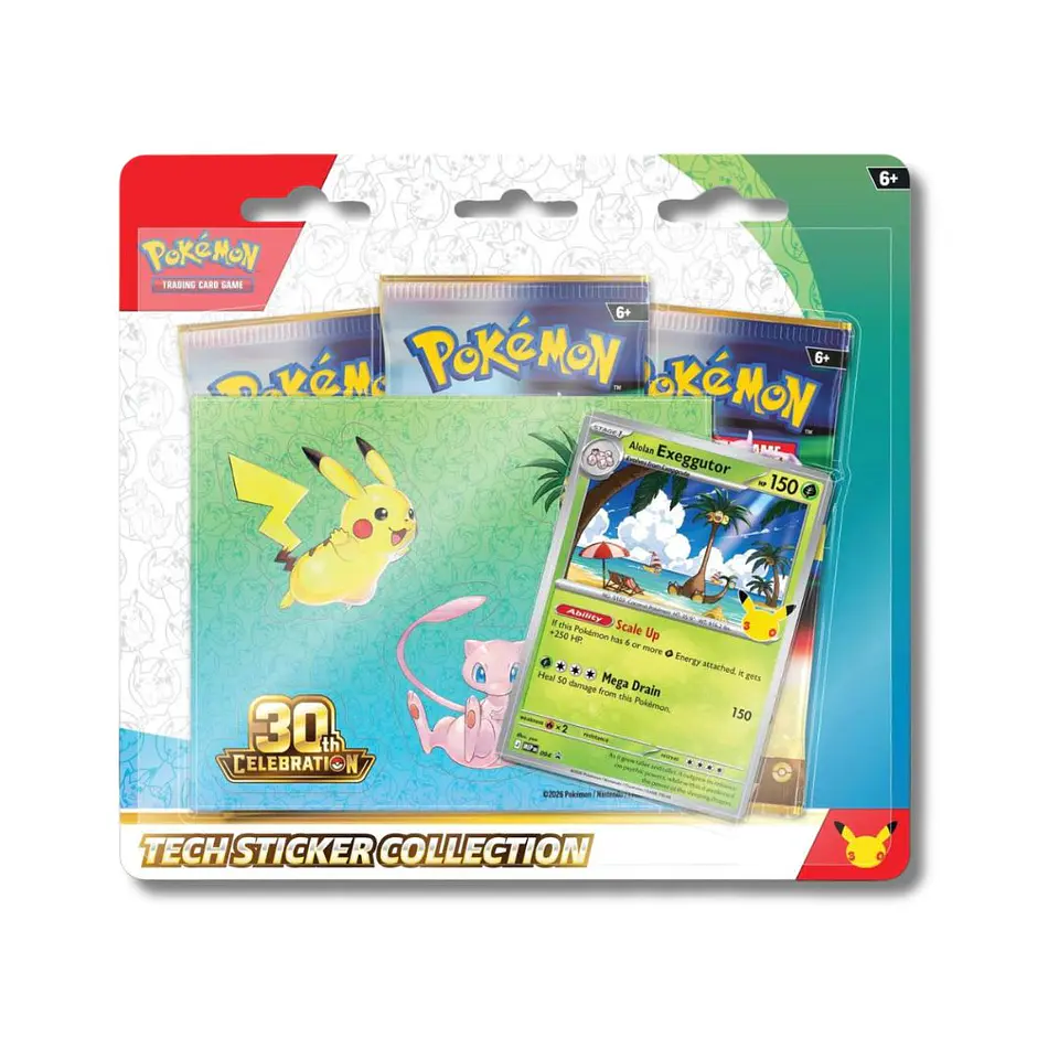 30th Celebration Tech Sticker Collection  3