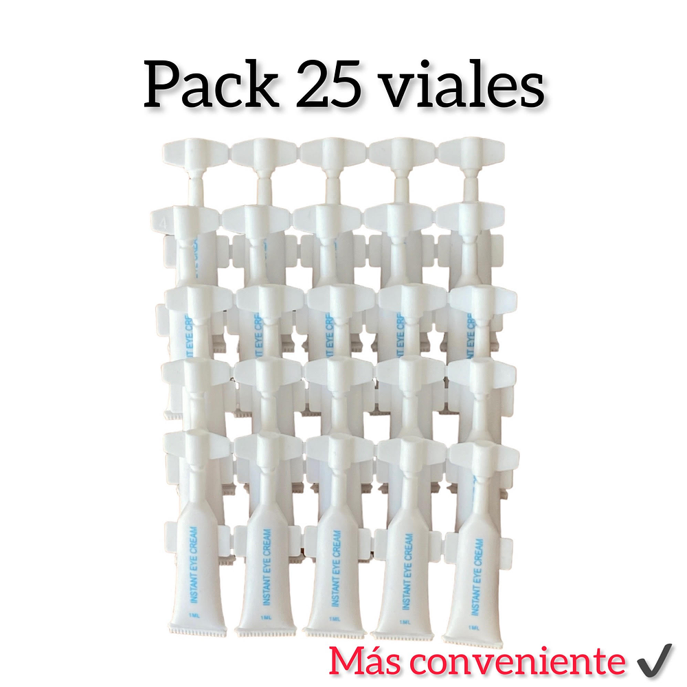 Instant Eye Cream pack 25 viales