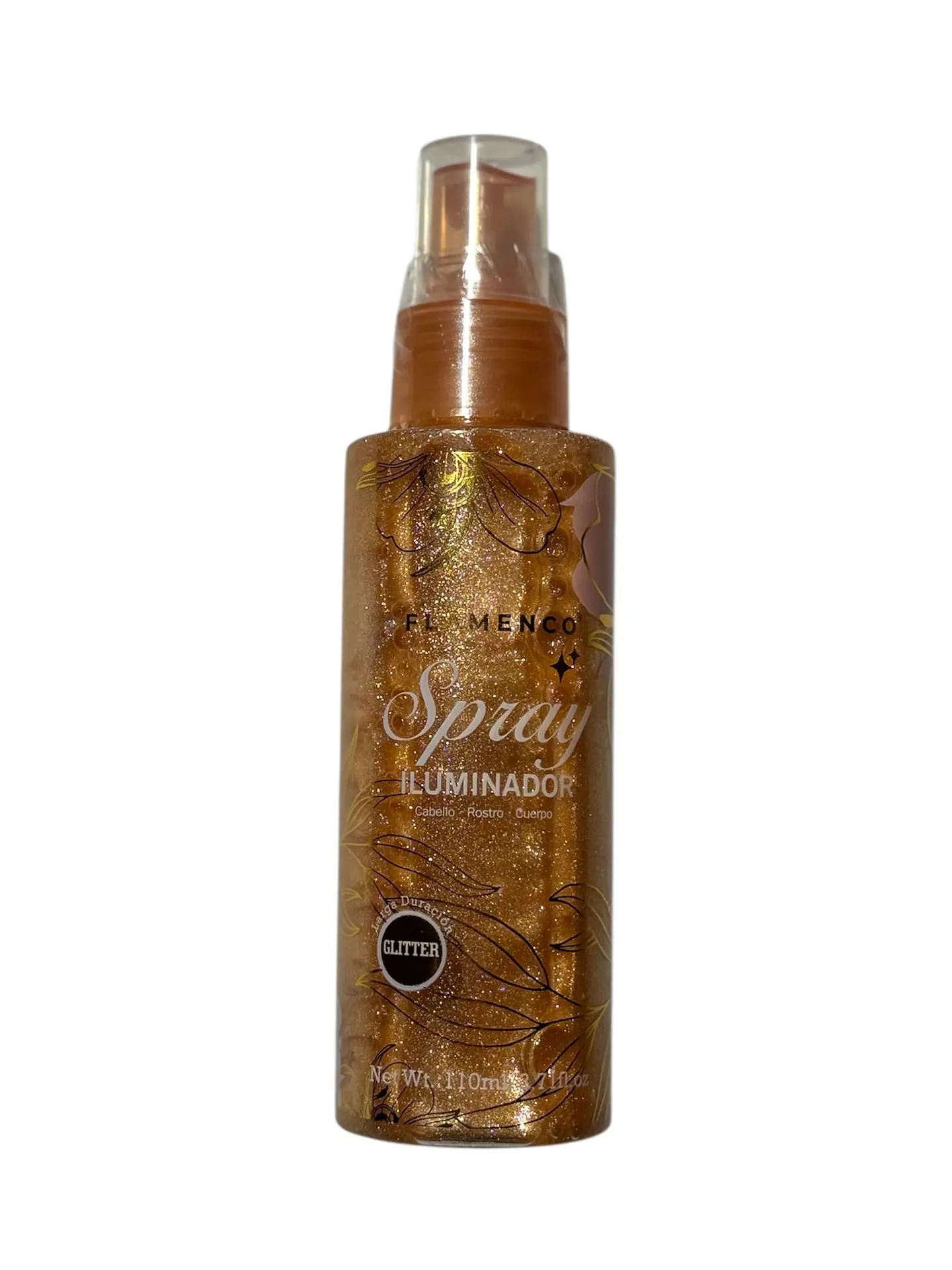 Spray Iluminador con Glitter para Cuerpo, Rostro y Cabello 1