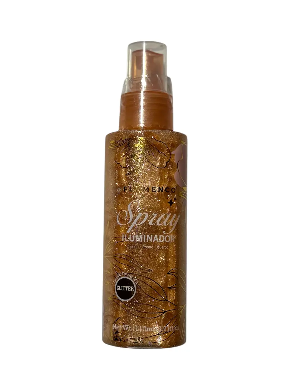 Spray Iluminador con Glitter para Cuerpo, Rostro y Cabello 1