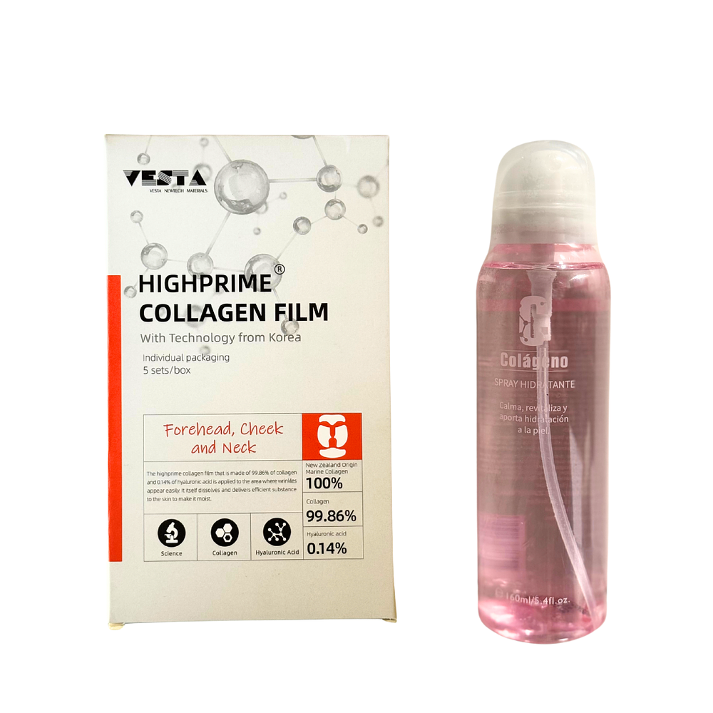 Kit Lifting de Colágeno en Láminas + Spray Activador