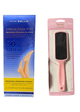 Kit Pies Perfectos (Urea 30% + Lima Profesional)