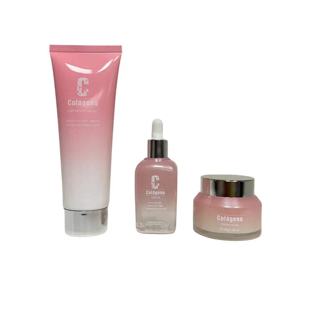 Kit Firmeza & Elasticidad Colágeno 💖 (Rutina facial 3 pasos)