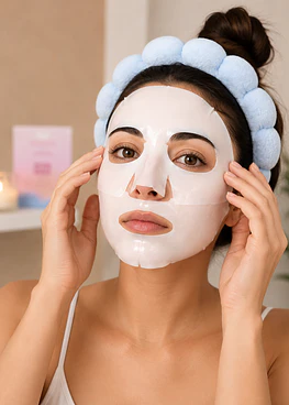 Mascarilla Hidrogel Ácido Hialurónico y Colágeno