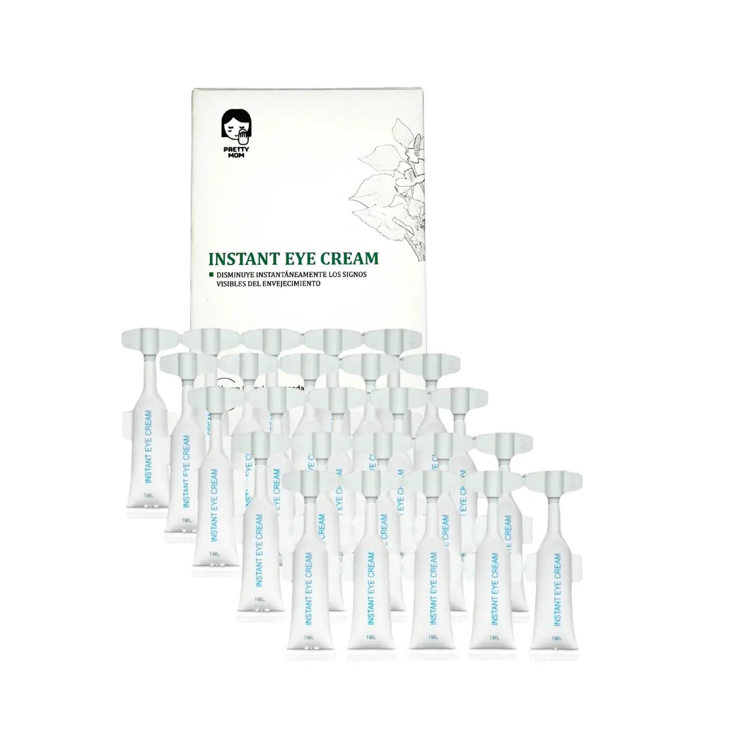 Instant Eye Cream – Crema Tensora para Ojeras · Pack 25 Viales Mayorista 2
