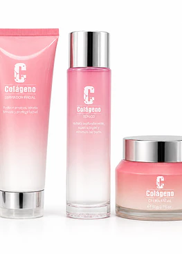 Kit Firmeza & Elasticidad Colágeno 💖 (Rutina facial 3 pasos)